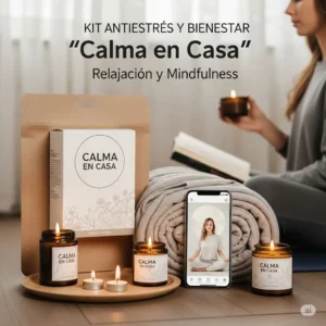 Kit Antiestrés y Bienestar "Calma en Casa" | Relajación y Mindfulness